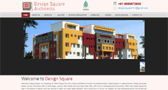 Desktop Screenshot of designsquarearchitects.in